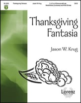 Thanksgiving Fantasia Handbell sheet music cover